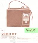 Videojet-Videojet 37e, Printer Operations and Programming Manual 1994-37e-01